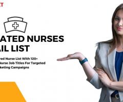 Opt-in Nurses Email List  in USA-UK