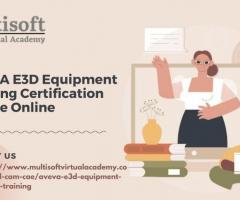 AVEVA E3D Equipment Training Certification Course Online