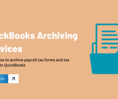 Archiving QuickBooks Data Services