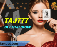 Enjoy the Taj777 betting Login with 15% Welcome Bonus