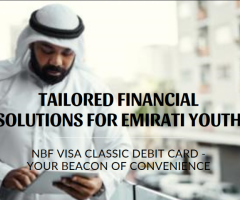 Unlock Financial Freedom with NBF Visa Classic Debit Card for Emirati Youth!