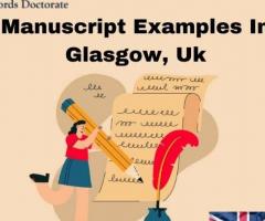 Manuscript Examples In Glasgow, Uk