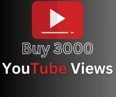 Buy 3000 YouTube Views through Famups For Your Channel