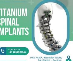 Get a CE-Certified Range of Titanium Spinal Implants | Siora Surgicals