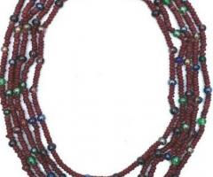 5 layer Beaded Necklace with stylish hook in Chennai - Akarshans