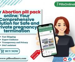 Buy Abortion pill pack online: Your Comprehensive Solution for Safe pregnancy - 1