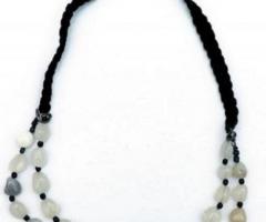 Aakarshans resin necklace with black string in Chennai - Akarshans - 1