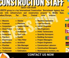 Looking best construction agencies for hiring manpower from India - 1