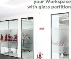 Glass Partition Wall Pune | SpaceTech - 1