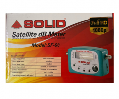 SOLID SF-90 Satellite Analog dB Meter - 1