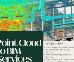 What are the advanced Point Cloud to BIM Services offered in New York, United States?
