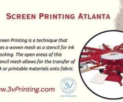 Unleash Vibrant Imprints with 3V Printing - Your Premier Choice for Screen Printing in Atlanta - 1