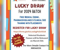 Free Pharmacovigilance Lucky Draw for M pharmacy freshers 2024 - 1