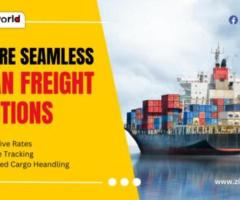 Ship confidently with your trusted sea freight forwarder