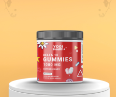 Experience the Power of Delta-10 with Yogi Health Plus 1000mg Gummies!