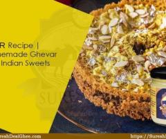 Ghevar Recipe | Easy Homemade Ghevar Recipe | Indian Sweets