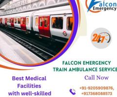 Select Rehabilitation Expedited by Falcon Emergency Train Ambulance Service in Hyderabad