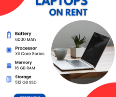 laptop on rent - 1