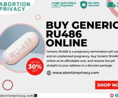 Buy Generic RU486 online for a safe & effective option for medical abortion - 1