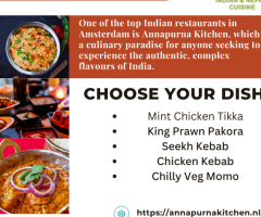 The Best Indian Restaurants in Vondelpark, Amsterdam | Annapurna Kitchen