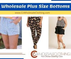 Curvy Chic Delight: Explore Trendy Plus Size Bottoms at CC Wholesale Clothing - 1