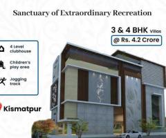 3 and 4bhk villas in kismatpur | Shanta Sriram - 1