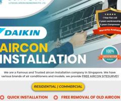 Daikin Aircon Installation