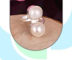 Gorgeous White Fresh Water Pearl Jewelry Collection in Jaipur - Must See - 1