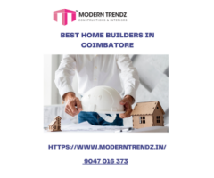Best Home Builders in Coimbatore | Best Residential Builders CBE - 1