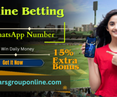 Online Betting WhatsApp Number Provider With 15% Welcome Bonus In India