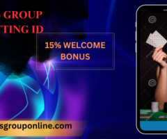 Get ARS Group Betting ID  With 15% Welcome Bonus