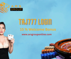 Trusted Taj777 Login ID In India With 15% Welcome Bonus