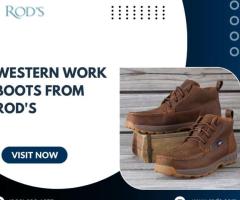 Step Up Your Work Game with Western Work Boots from Rod's - 1