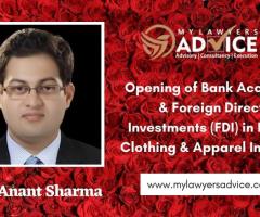 Opening of Bank Accounts & Foreign Direct Investments (FDI) in India
