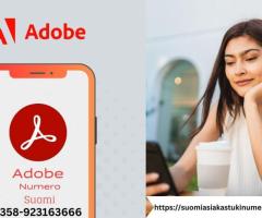 Adobe asiakastukinumero Suomi: +358-923163666 - 1