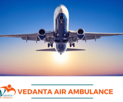 Utilize Vedanta Air Ambulance Services In Indore With Medical Staff - 1