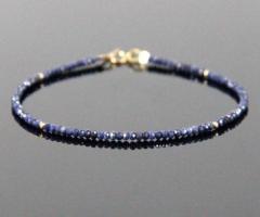Deep Blue Sapphire Bracelet - 1