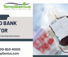 Cutting-Edge Blood Bank Monitor by TempGenius: Ensuring Precise Storage Conditions - 1