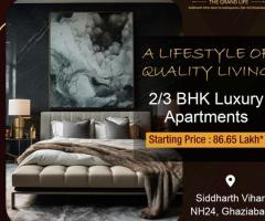 2 Bhk Apartments in Siddharth Vihar by Prateek Grand City - 1