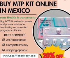 Buy MTP Kit online in Mexico and access abortion privacy at home