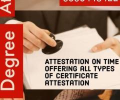 B.Tech Civil Engineering Certificate Attestation Services in Kochi