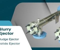 Efficient Slurry Ejector, Sludge Ejector  and Solids Ejector Handling with Crystal TCS Ejectors
