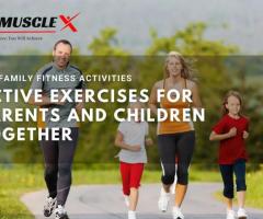 Family Fitness Activities Exercises for Parents and Children Together