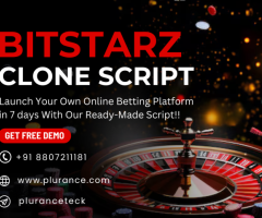 Launch a Premier Online Casino with BitStarz Clone Script