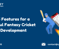 Best 5 Features for a Successful Fantasy Cricket App Development