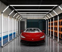 What Makes Lighting Tunnel LED Automotive Showroom Light Masterpieces?