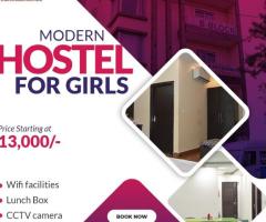 Girls PG near Knowledge Park 3 - Secure, modern PG accommodation for female students.