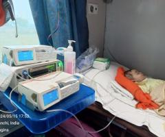 Swift Train Ambulance Services in Patna for Emergency Patient Transfer with Top Medical Team