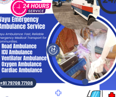 Vayu Ambulance Services in Ranchi - Advanced Medical Equipment