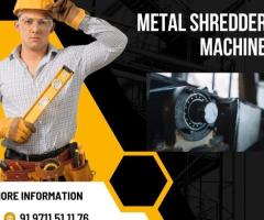 Metal shredder machine |  Intelligent Edge